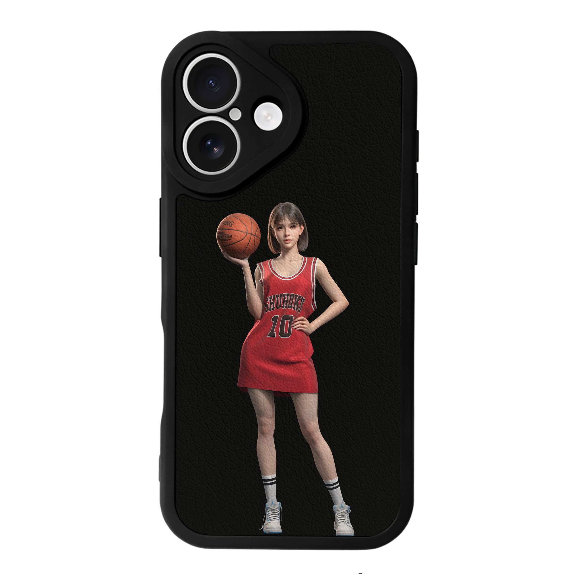 （画像用） SLAM DUNK／スラムダンク 【iPhone 16シリーズ対応】シリコンスマホケース（レザー調） 材質：シリコン